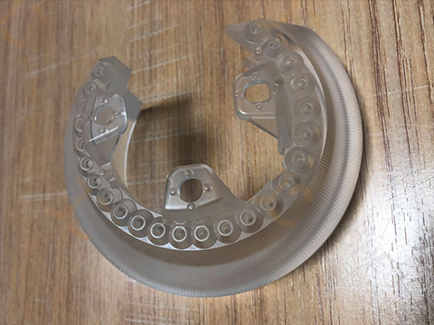 Acrylic parts for cars
