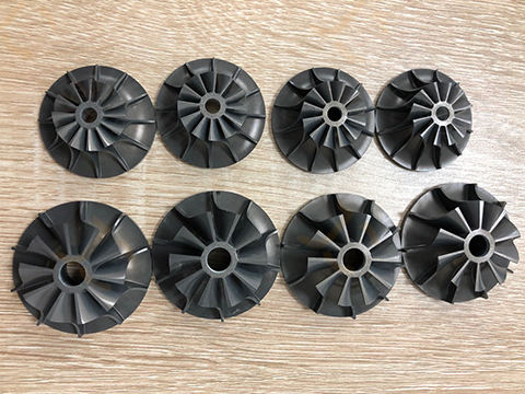 Small batch impeller parts