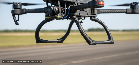 carbon fiber 3D printed drone carbon fiber 3D printed drone
