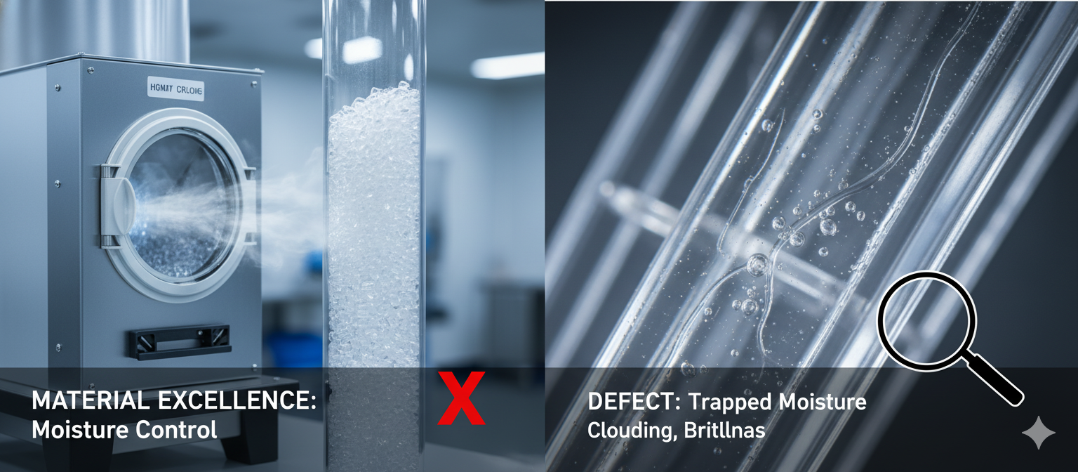 PMMA Injection Molding: Achieving Optical Clarity for Critical Applications
