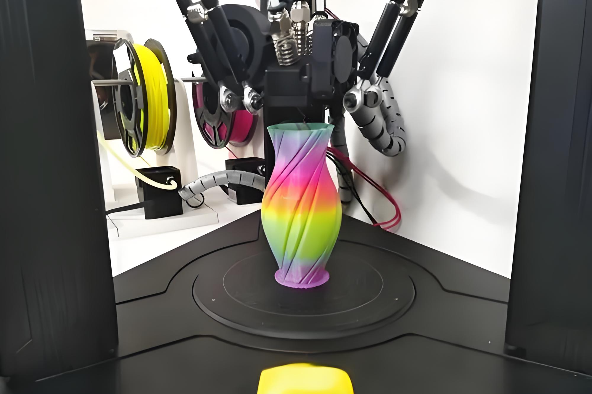 Multi color 3D printing process Multi color 3D printing process