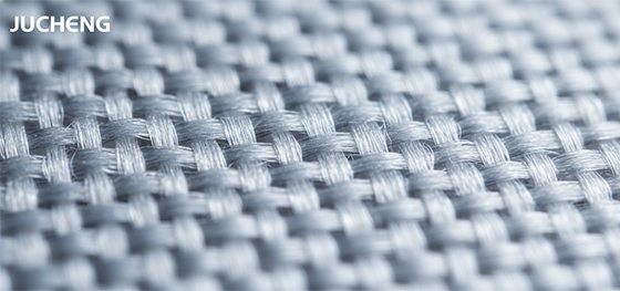 macro shot of PET fibers