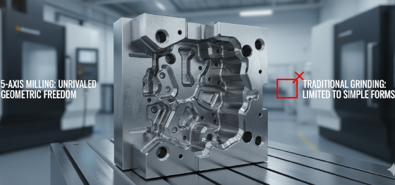 complex 3D mold cavity complex 3D mold cavity