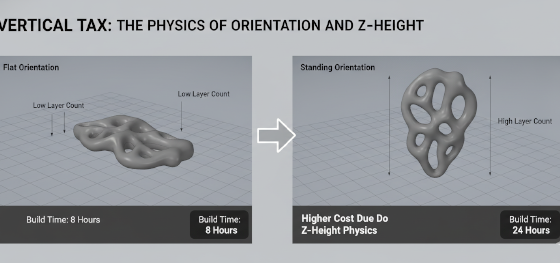 z-height impact on build time z-height impact on build time