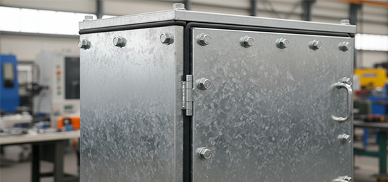 Galvanized Sheet Metal enclosure assembly