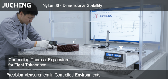 measuring nylon parts