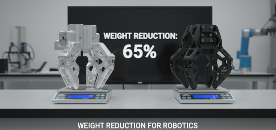 weight reduction for robotics weight reduction for robotics