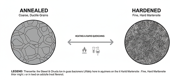 steel microstructure before and after heat treatment steel microstructure before and after heat treatment