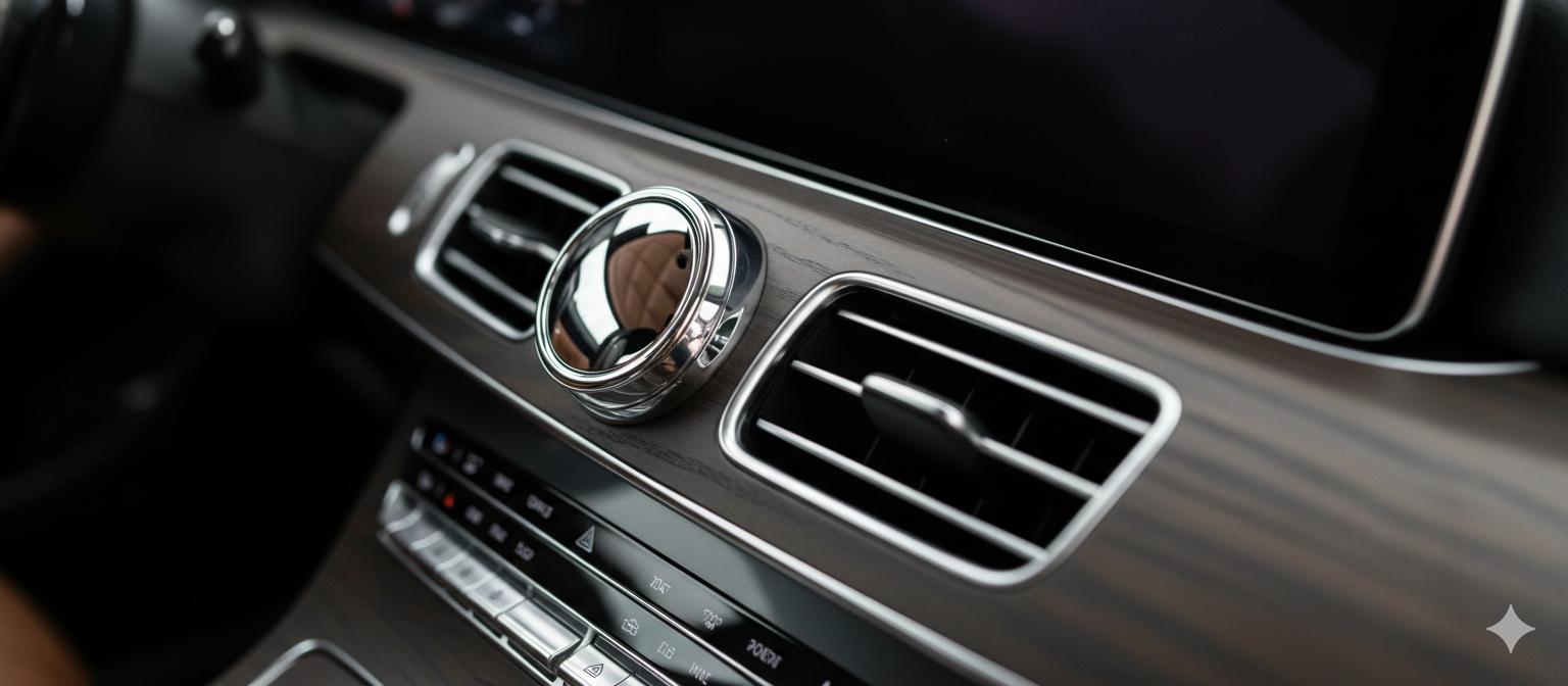 luxury car interior