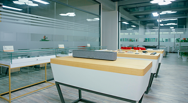 Shenzhen office product display area | Jucheng Precision