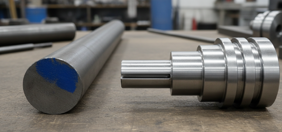 raw 1045 steel bar