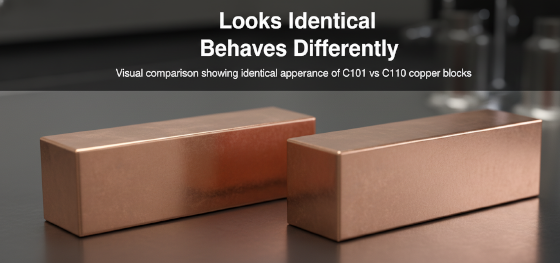 C101 vs C110 copper blocks