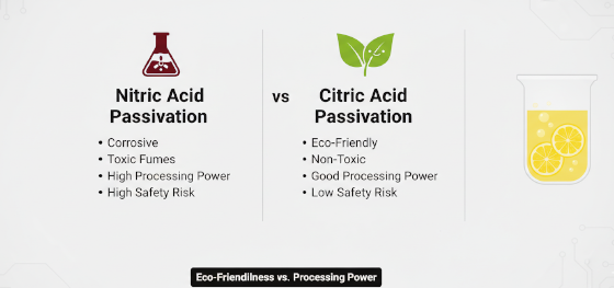 nitric acid vs citric acid passivation nitric acid vs citric acid passivation