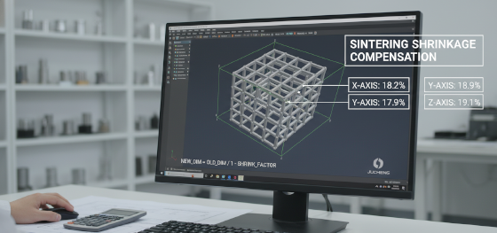 sintering shrinkage compensation sintering shrinkage compensation
