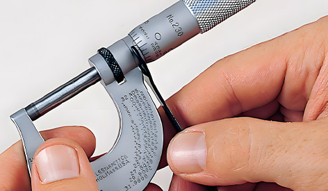 Micrometer measurement Micrometer measurement