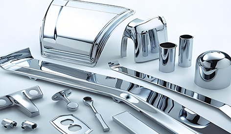 Electroplating of automotive parts