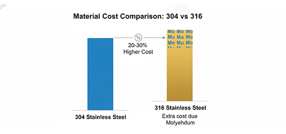 304 vs 316 cost comparison 304 vs 316 cost comparison