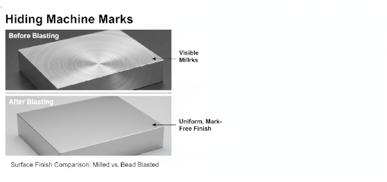 hiding tool marks