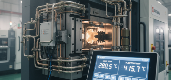 high-temperature injection molding process
