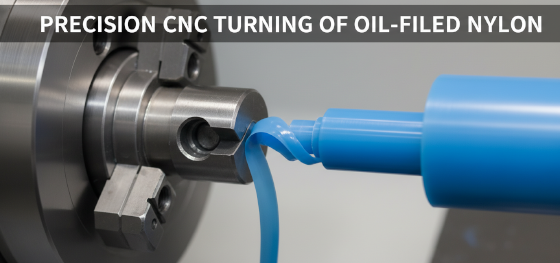 cnc turning oil filled nylon cnc turning oil filled nylon