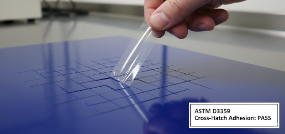 cross hatch test