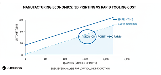 3D printing vs rapid tooling cost 3D printing vs rapid tooling cost