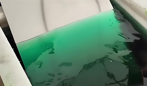 Acid Etching Metal