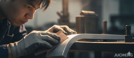 hand sanding aluminum part.png