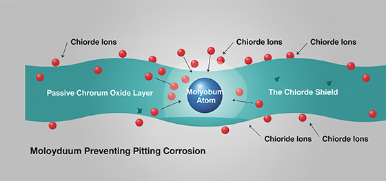 molybdenum preventing pitting corrosion molybdenum preventing pitting corrosion