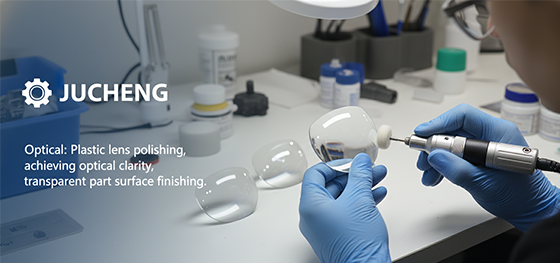 Plastic lens polishing Plastic lens polishing