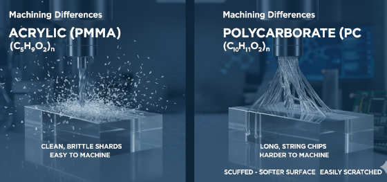 machining polycarbonate vs acrylic machining polycarbonate vs acrylic