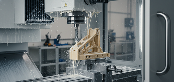 PEEK aerospace part