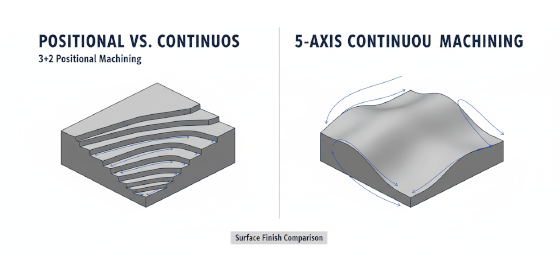 3+2 vs continuous 5 axis 3+2 vs continuous 5 axis