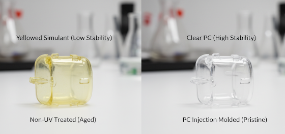 optical clarity aging