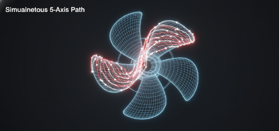 5 axis tool path