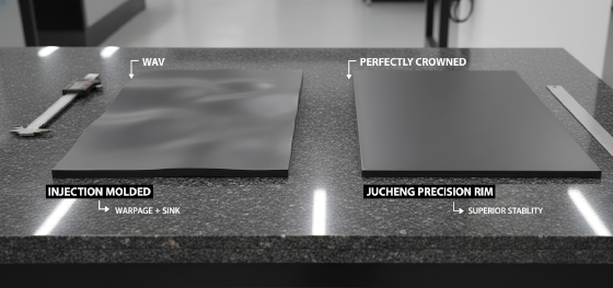 visual evidence of dimensional stability in large RIM parts vs injection molding visual evidence of dimensional stability in large RIM parts vs injection molding