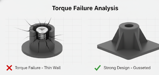 boss crack failure, boss crack failure,