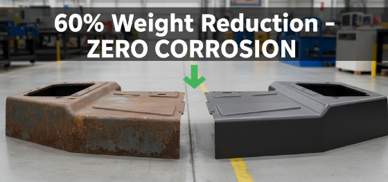 metal to plastic conversion metal to plastic conversion