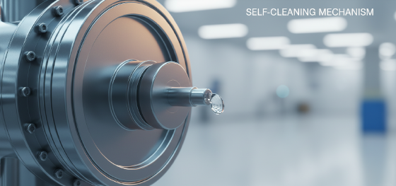 self-cleaning piston mechanism in RIM mixing head technology self-cleaning piston mechanism in RIM mixing head technology