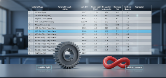 material comparison matrix material comparison matrix