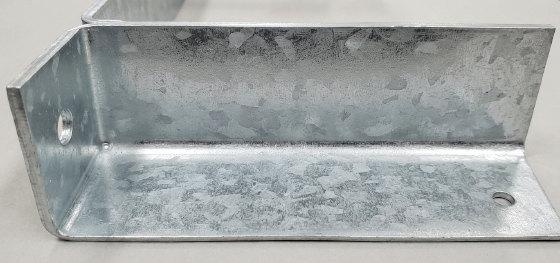 galvanized steel industrial bracket panel