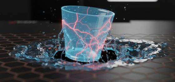 Cup shaped SLA resin prototype rupturing inward due to severe vacuum suction forces during printing Cup shaped SLA resin prototype rupturing inward due to severe vacuum suction forces during printing