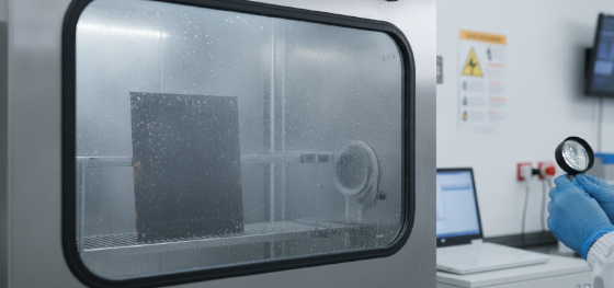 salt spray testing coated steel
