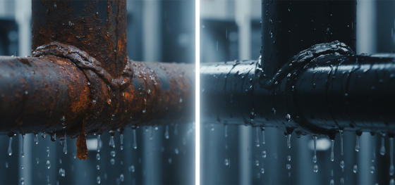 extreme saltwater resistance testing on coated structural joints