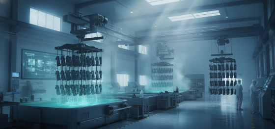 shenzhen turnkey contract manufacturer running automated chemical dipping lines