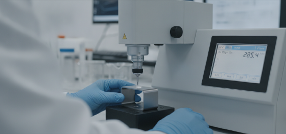 metallurgical test formed metal parts