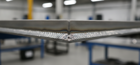 metallurgical stainless steel welding joint