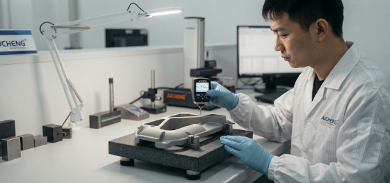 measuring surface roughness after tumbling