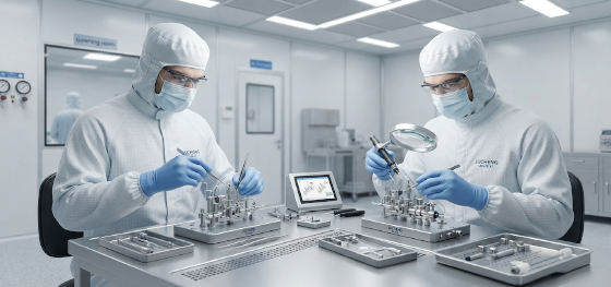 iso certified medical device assembly