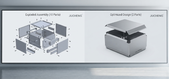 comparing single parts and assemblies